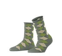 Burlington Sandy W Sso coton fantaisie 1 paire, Chaussettes Femme, Vert Sage 7068, 36-41