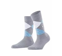 Burlington Queen W So coton fantaisie 1 paire, Chaussettes Femme, Gris Arctic Melange 3221-O, 36-41