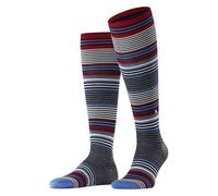 Burlington Stripe M KH laine motif fantaisie 1 paire, Chaussettes longues Homme, Bleu (Marine 6120), 40-46