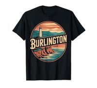 Burlington Vermont Heritage Lighthouse Falaise Souvenir T-Shirt