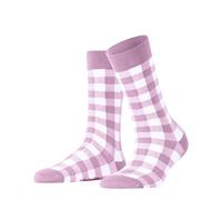 Burlington Vichy W So coton fantaisie 1 paire, Chaussettes Femme, Rose Sporty 8393, 36-41