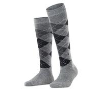 Burlington Whitby W Kh chaudes fantaisie 1 paire, Chaussettes longues Femme, Gris Grau 3397, 36-41
