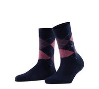 Burlington Whitby W So chaudes fantaisie 1 paire, Chaussettes Femme, Bleu Navy 6156, 36-41