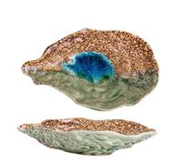 BURLOE D,300ML, Saladiers Saladier Grand Céramique, Céramique Multicolore Assiettes À Pâtes Profond Unique Vert Clair Ensemble Bols À Céréales Bols Bol À Soupe Coloré