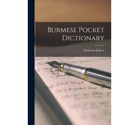 Burmese Pocket Dictionary