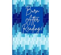 Burn After Reading Notebook