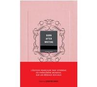 Sharon Jones – Burn After Writing – Édition française officielle – Trad. Véronique Dumont
