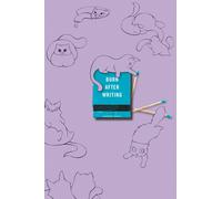 Burn After Writing (Purple With Cats)