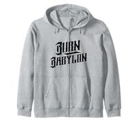 Burn Babylon Cultural Statement Reggae Sweat à Capuche
