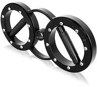 Burn Machine 8/12 Livres De Musculation des Bras Et des Épaules pour Les Entraînements Et La Rééducation À La Maison Et Au Gymnase,Noir,12 LB,Concord12