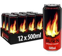 BURN Original 50 CL Pack 12 unités Boisson Énergétique