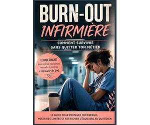 BURN-OUT Infirmière : Survivre sans quitter ton métier: Le guide concret pour sortir de l’épuisement, protéger ton énergie et retrouver l’équilibre au quotidien