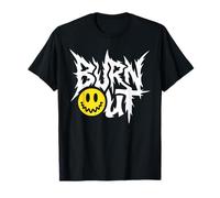 Burn Out - Vintage Graphic Stress Work Burnout T-Shirt