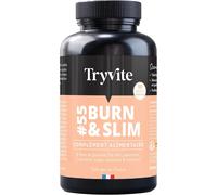 Burn&Slim Bruleur De Graisse Homme Femme Coupe Faim Puissant Et Efficace Minceur Perte De Poids Rapidement 90 Gélules Fabriqué En France