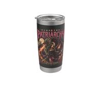 Burn The Patriarchy - Dragon Gothique Féministe Fantasy Gobelet isotherme en acier inoxydable double paroi