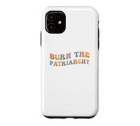 Burn The Patriarchy Droits des Femmes Égalité des Genres féministe Coque pour iPhone 11