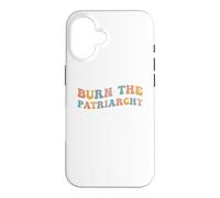 Burn The Patriarchy Droits des Femmes Égalité des Genres féministe Coque pour iPhone 16