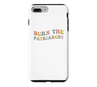 Burn The Patriarchy Droits des Femmes Égalité des Genres féministe Coque pour iPhone 7 Plus/8 Plus