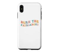 Burn The Patriarchy Droits des Femmes Égalité des Genres féministe Coque pour iPhone XS Max