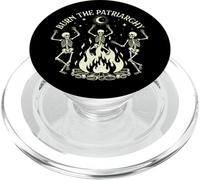 Burn The Patriarchy - Féminisme féministe Effrayant d'halloween PopSockets PopGrip pour MagSafe