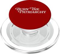 Burn The Patriarchy Féministe Égalité des Genres Droits des Femmes PopSockets PopGrip pour MagSafe