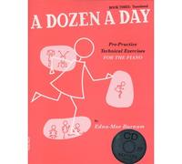 BURNAM EDNA-MAE - A DOZEN A DAY VOL. 3 + CD