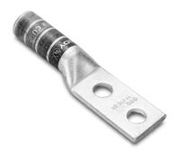 Burndy YA28A3 Hylug terminal de compression non isolé, design à un trou, taille de goujon 1/2, conducteur 4/0, largeur 3 cm, longueur 8,7 cm