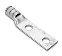 Burndy YAG38L-2NTC-LD Hylug Flex Conducteur standard à deux trous, 535,3 kcmil, 1325/24 500 kcmil Class I, conducteur de longueur 13,4 cm, trou de tige 1/2", largeur de languette 4,6 cm