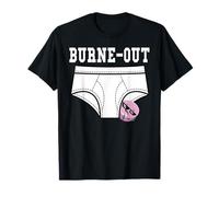 Burne Out Humour Collègue Homme Burn Out Surmenage T-Shirt