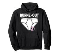 Burne Out Stress Travail Burn Out Slip Accident Boule Sweat à Capuche