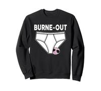Burne Out Stress Travail Burn Out Slip Accident Boule Sweatshirt