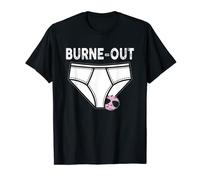 Burne Out Stress Travail Burn Out Slip Accident Boule T-Shirt