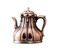 Burner d'encens - Porte-encens de reflux décoratif pour cônes et bâtons | Burner d'aromathérapie avec fontaine fumée, plateau zen pour méditation, yoga, maison, bureau, décor spirituel et