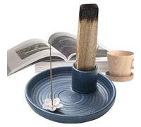 Burner Holder - Hassle Free Disposal, Incense Stick Holder, Santo Hholder Ceramic Incense Stick Hoolders | Burning Inncense Hoolder for Home Decor, Ash Catcher for Meditation Yoga Room