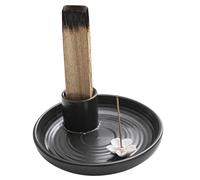 Burner Holder - Hassle Free Disposal, Incense Stick Holder, Santo Hholder Ceramic Incense Stick Hoolders | Burning Inncense Hoolder for Home Decor, Ash Catcher for Meditation Yoga Room