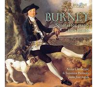 Burney – Sonates pour piano à quatre mains – Edel