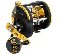 Burning Shark Moulinet pour pêche à la traîne en eau salée, pour bar, mérou, saumon