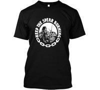 Burning Spear T Shirt DMN t-Shirt Black XL