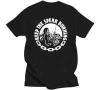 Burning Spear T Shirt Jamaican Rocksteady Reggae Studio One Mens Tee Shirts O Neck Tee Tee Black