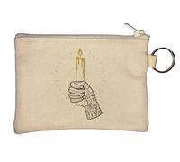 Burning The Candle Porte-monnaie Beige