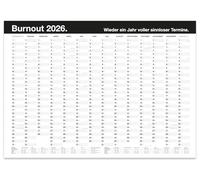Burnout 2026 Calendrier mural A2