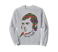 Burns Night - Poet Robert Burns Scottish Tartan Supper Sweatshirt