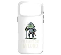 Burnt Out M'Lord Frog Knight Fantasy Meme Quote Men Women Coque pour iPhone 17 Pro Max