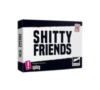 BURÓ SH!tty Friends The Ultimate Dark Humor Party Card Game - Ideal for Family Games Night, Adult Fun, and Ice-Breaking at Gatherings