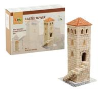 Buroku - Kit de Construction Médiévale 400 Pièces | Tour de Château Réaliste | Briques de Pierre | Favorise l'Apprentissage STEM et Les Compétences Motrices | pour Enfants et Adultes | Colle Incluse