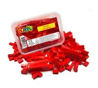 Buroku Red Set - Pack de Briques de Construction. Toy Bricks Compatible avec Toutes Les Marques. Gros Morceaux Rouges.