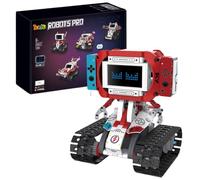 Buroku Robot programmable Stem 5 en 1 pour enfants | Kit de robotique éducative avec télécommande, lumières LED et application | Jeu de construction pour apprendre l'ingénierie