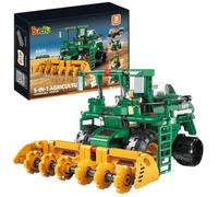 Buroku Robot tracteur 5 en 1 programmable pour enfants | Kit de robotique Stem avec télécommande | Kit de construction éducatif pour apprendre l'ingénierie