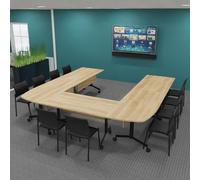 Buronomic Eureka Table de réunion en U - Moyenne salle de réunion