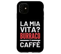 Burraco e Caffé Gioco di Carte Accessori Pensione Pensionato Coque pour iPhone 11